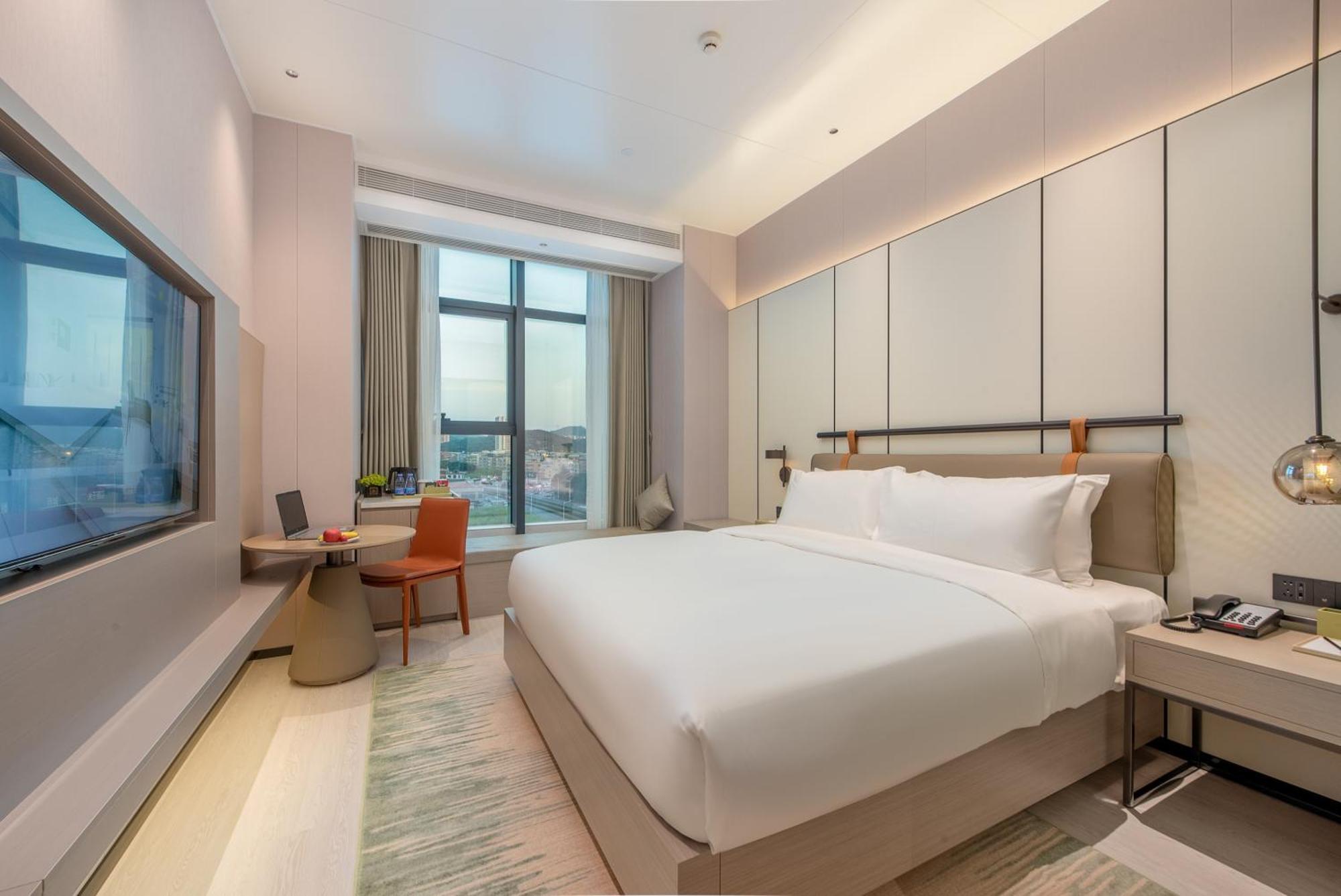 Oness Executive Hotel Guangzhou Huangpu Luogang - Free Shuttle Bus For Canton Fair Kanton Exteriér fotografie